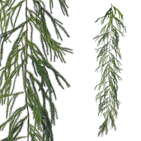 1Piece Norfolk Pine Garland For Decoration