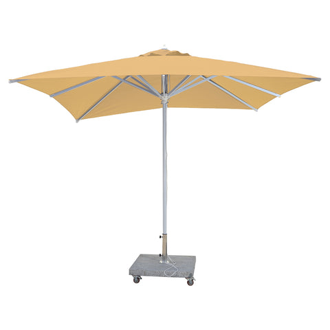 3m x 3m Square Umbrella with 100kg Marble Base