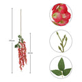 artificial flower garland wisteria