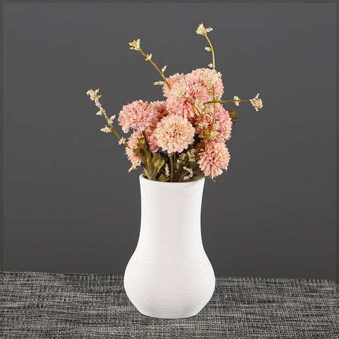 Modern Curved Minimalist Flower Vase