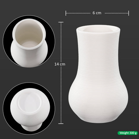 Modern Curved Minimalist Flower Vase