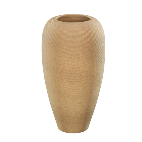 Simple Modern Brown Ceramic Vase