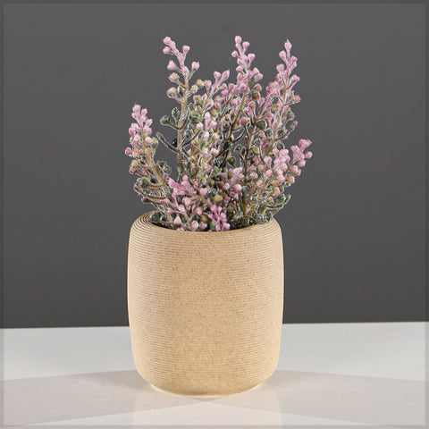 Cylindrical Modern Ceramic Vase