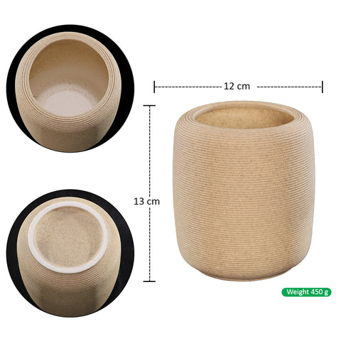 Cylindrical Modern Ceramic Vase