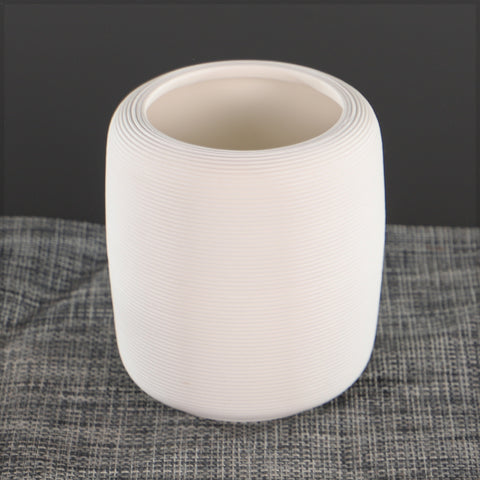 Cylindrical Modern Ceramic Vase