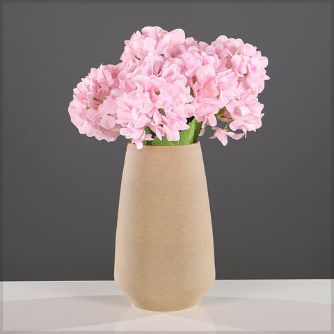 Rough Brushed Surface Vases for Flowers