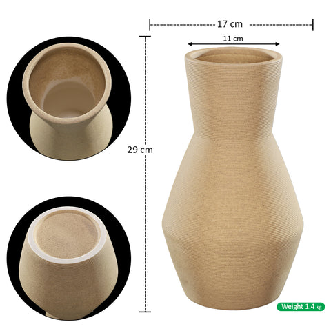 Elegant Contemporary Textured Vase