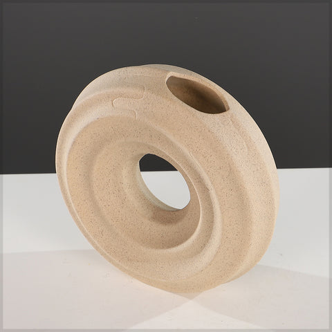 Nordic Donut-Like Ceramic Vase
