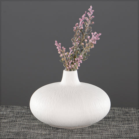 Minimalist Round Decorative Vase