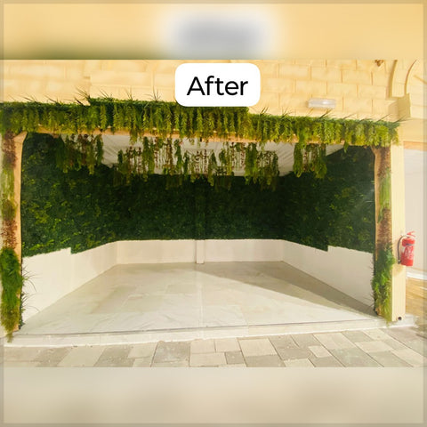 Verdant Escape Booth for display purposes only (non-sale)