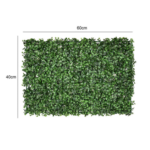 Artificial greenery wall décor