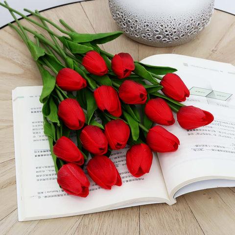 Artificial Tulips for Home Decor