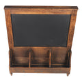 Wooden Key Holder with Board