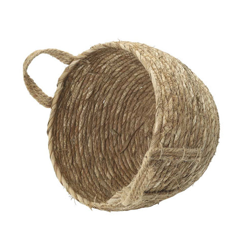 Round Wicker Woven Rope Storage Basket