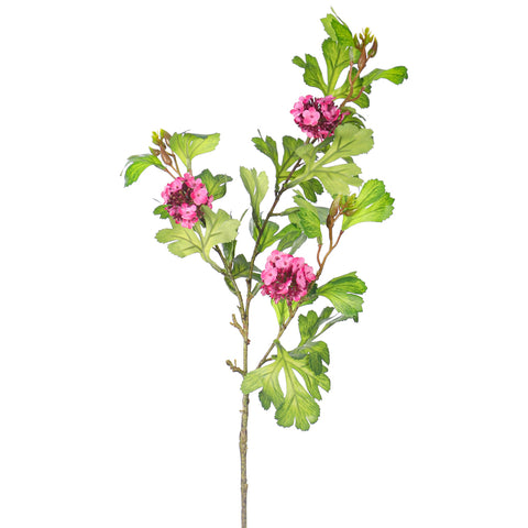 Artificial Hydrangea Branch