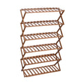 6 tier foldable shoe rack