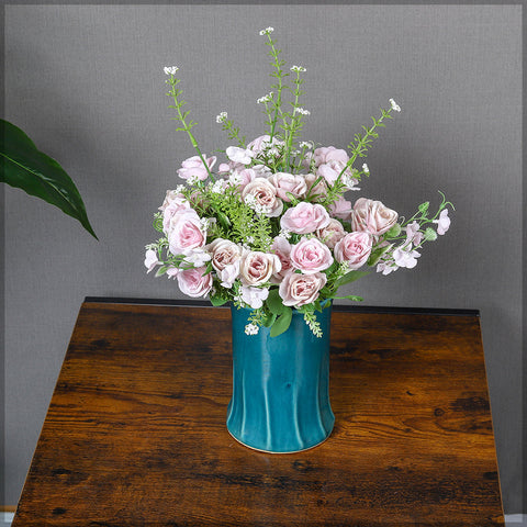 Silk mini roses