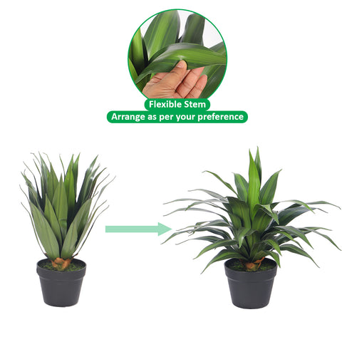 Artificial Dracaena Plants with Pot