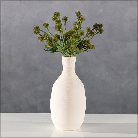 Artificial Globe Thistle Flower Grass Stem