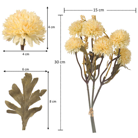 Artificial Chrysanthemum Bunch