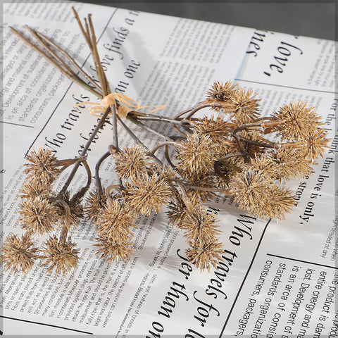 Fake sycamore fruit for home decor