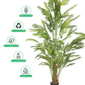 fake fern plant décor