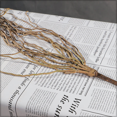 Hanging decorative faux roots