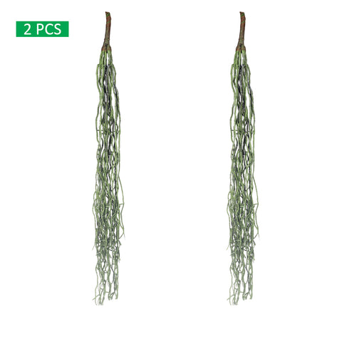 Fake roots for floral arrangements