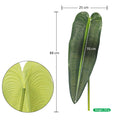Faux single leaf stem