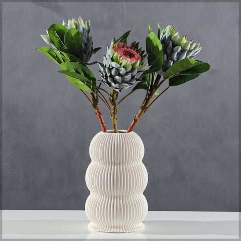 large protea faux flower