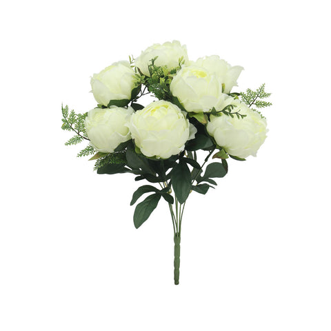 artificial silk peony flowers