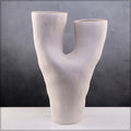 Acacia vessel inspired ceramic vase for home styling