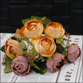 Artificial cabbage rose