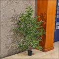 Lifelike artificial ficus plant for modern interiors