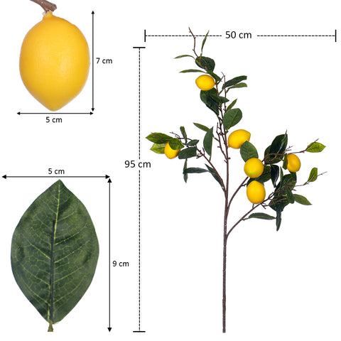 Artificial Lemon Stem
