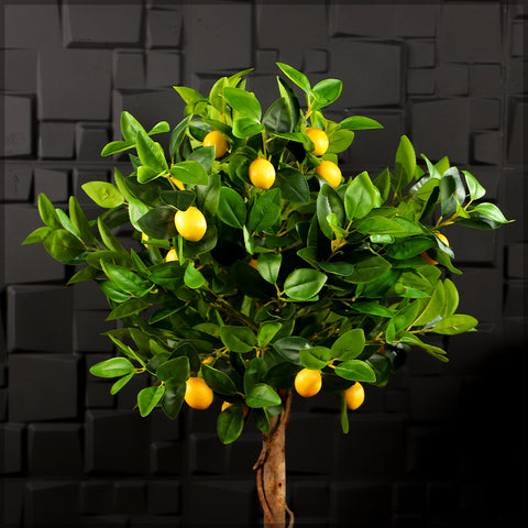Faux fruit trees for modern indoor spaces
