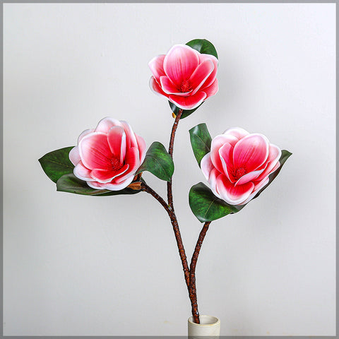 Real touch magnolia flowers