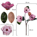 Silk magnolia flower