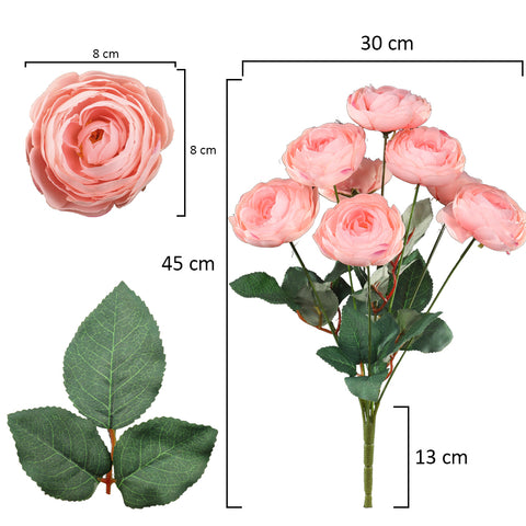 faux ranunculus flowers