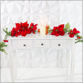 Holiday Poinsettia Garland