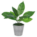Artificial Green Bunch Leaves
