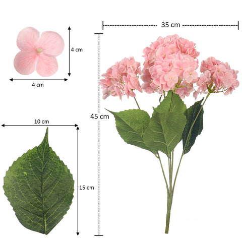 Artificial Hydrangea Flowers