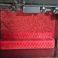 Faux rose wall