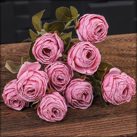 5 heads artificial flowers
