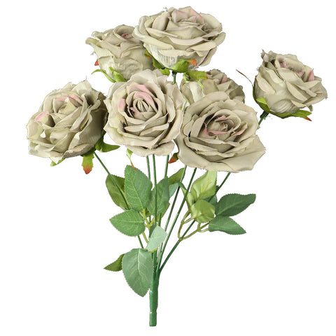 Artificial silk roses