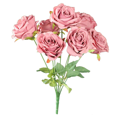 Fake silk roses