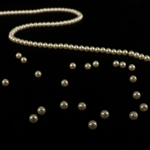 8mm cream pearl garland