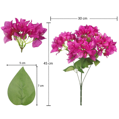 Faux Bougainvillea for Flower Arrangements