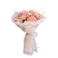 peach roses