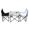 outdoor folding chair and table set